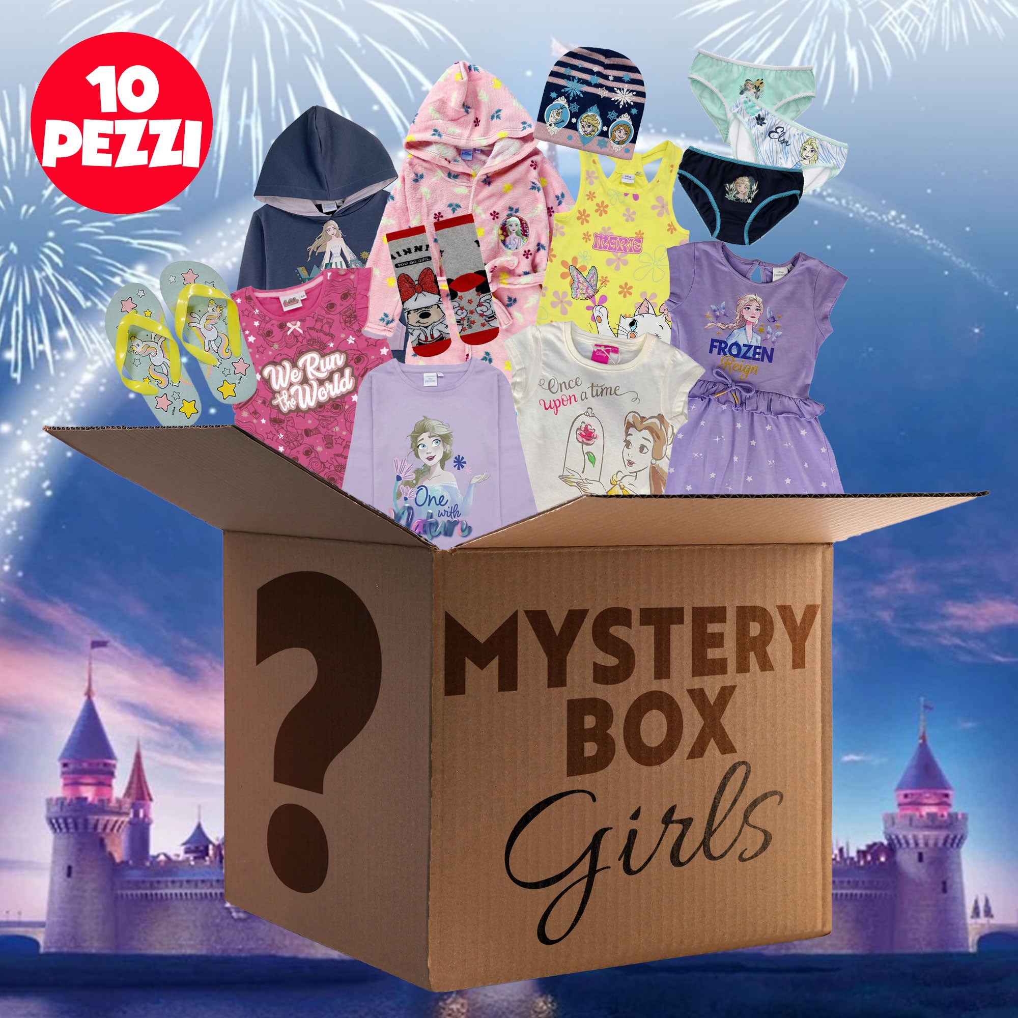 Mystery Box Abbigliamento e intimo per Bambina 10 prodotti valore superiore €100