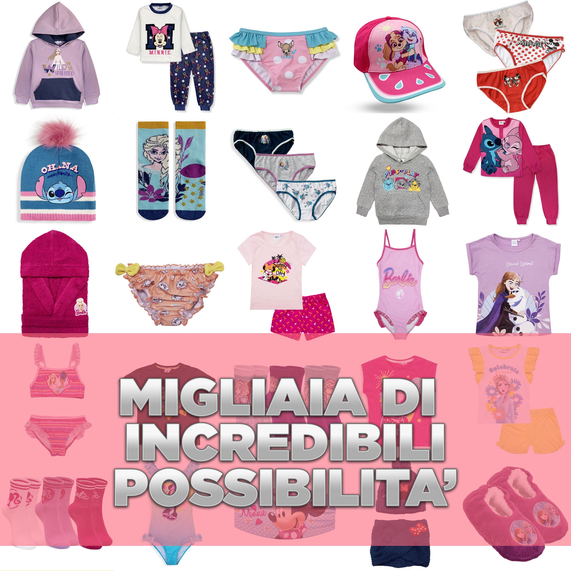 Mystery Box Abbigliamento e intimo per Bambina 10 prodotti valore superiore €100